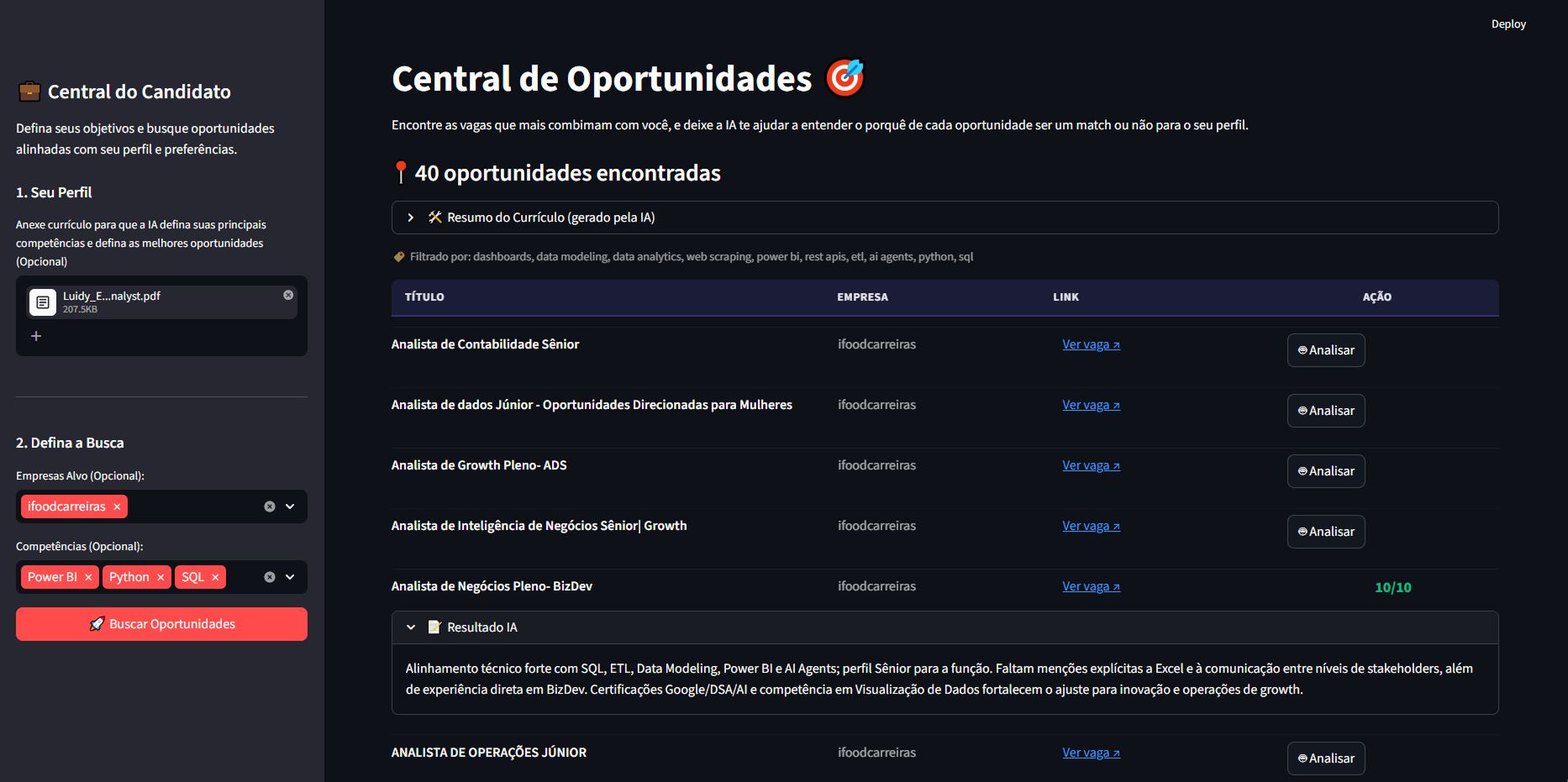 AI Job Matcher